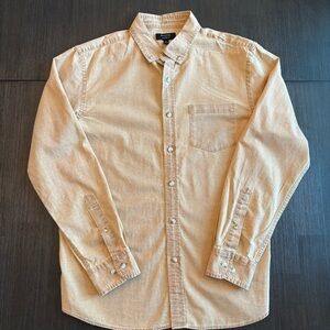 Banana Republic Tan Casual Button Down Shirt
